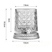 Diamond Style - Crystal Base Rotating Cup