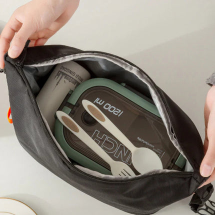 Portable Large-Capacity Lunch Bag – Ideal for Office and School