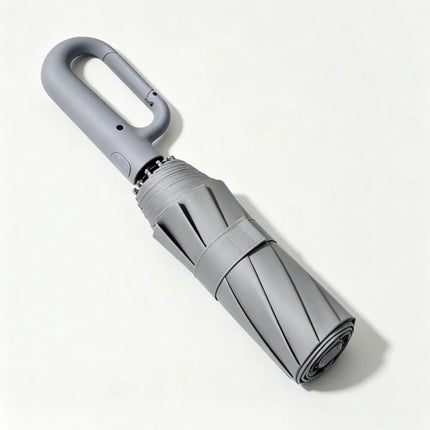 Automatic Folding Umbrella – Portable Compact Umbrella with Loop Handle