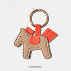 Little Horse Hat Clip [Coffee-Orange]