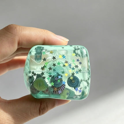 Sensory Fidget Cube – Ocean Elements Anxiety & Stress Relief Toy for Kids & Adults