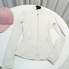 Ivory platinum zipper 098 jacket