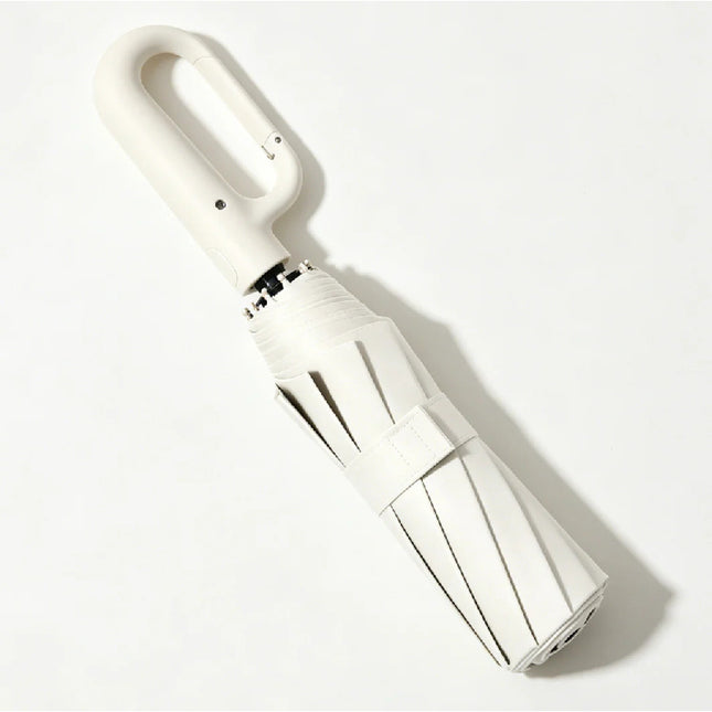Automatic Folding Umbrella – Portable Compact Umbrella with Loop Handle