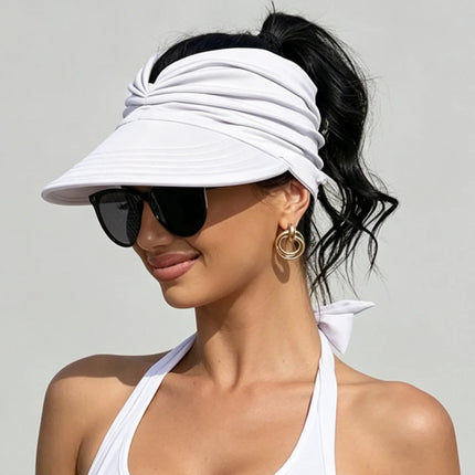 UPF Wide Brim Sun Hat for Women & Girls – Outdoor Beach Floppy Hat