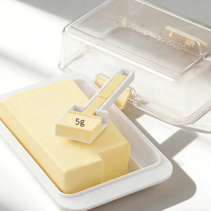 Refrigerator Butter Storage Box – Divider Knife for Portioning Food-Grade Butter & Cheese