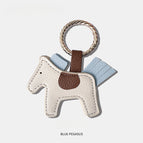 Little Horse Hat Clip [Blue and White]